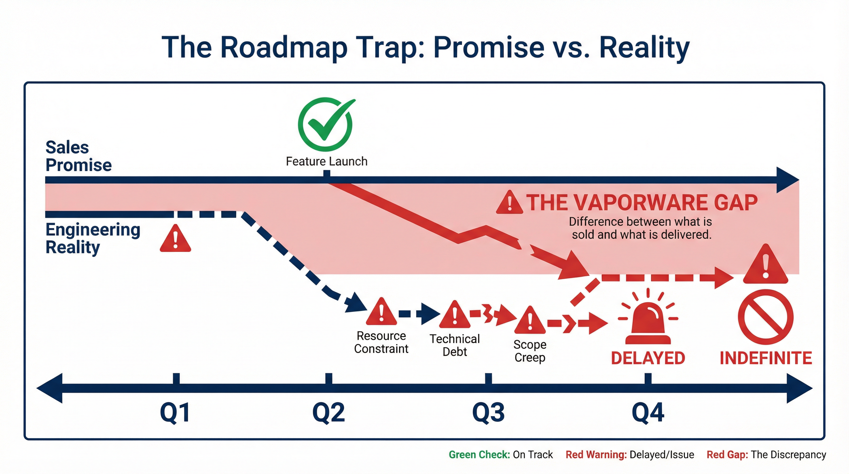 The "Roadmap" Trap: Buying Vaporware